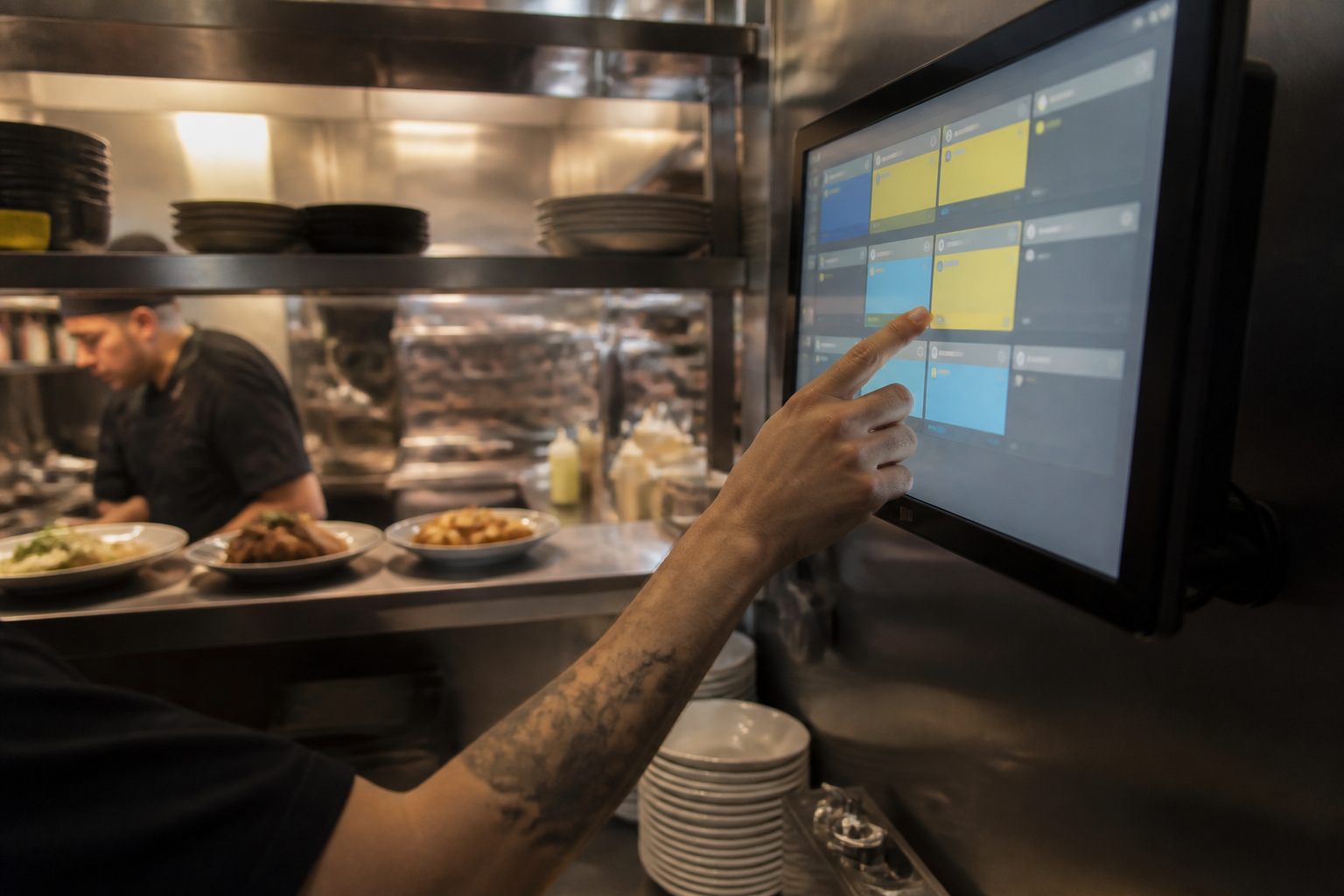 Referencia visual: KDS para restaurantes: cómo organizar la cocina y reducir errores en cada servicio en un restaurante