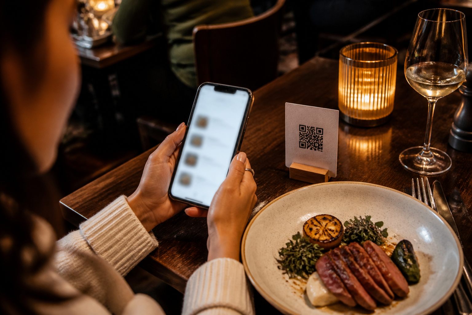 Referencia visual: Menú QR para restaurantes: guía completa para vender más sin complicar el servicio en un restaurante